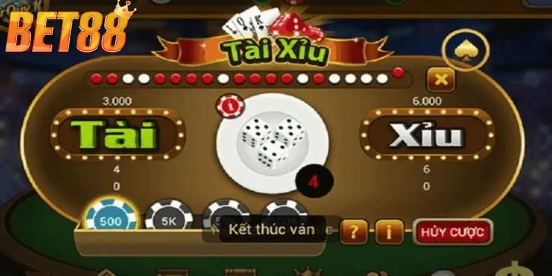Tài xỉu BET88 đa dạng cửa cược cho người chơi lựa chọn Tài xỉu BET88 đa dạng cửa cược cho người chơi lựa chọn